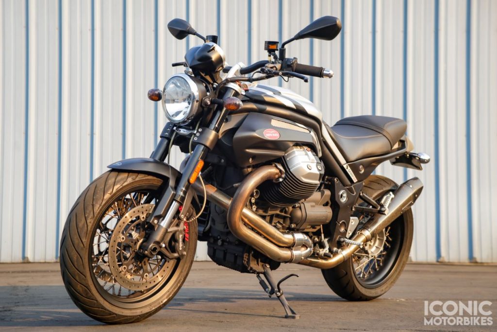 2013 Moto Guzzi Griso 1200 SE Black Devil Iconic Motorbike Auctions