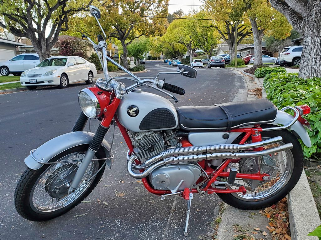 No Reserve Honda Cl Scrambler Iconic Motorbike Auctions