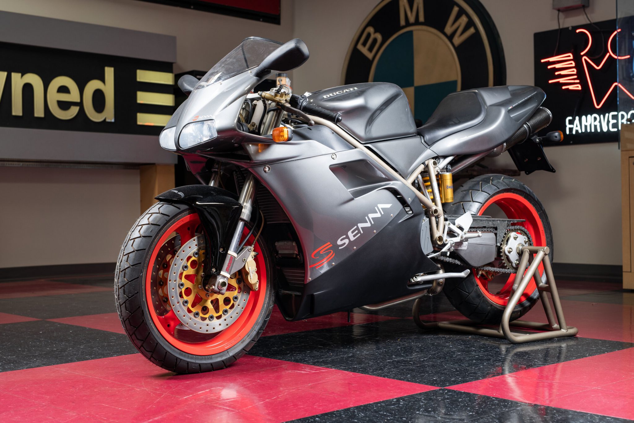 1995 Ducati 916 Senna With 6 Miles – Iconic Motorbike Auctions