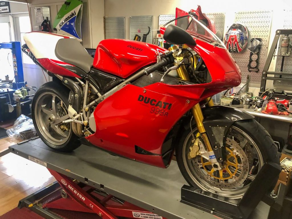 2002 Ducati 998R With 1 Mile