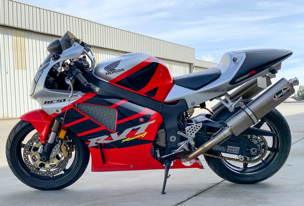 honda rc51 v twin sport bikes