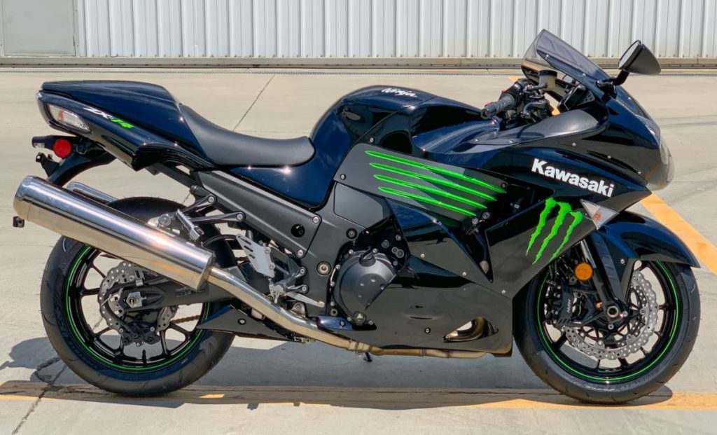 2009 Kawasaki Ninja ZX-14 Monster Energy with Zero Miles – Iconic ...