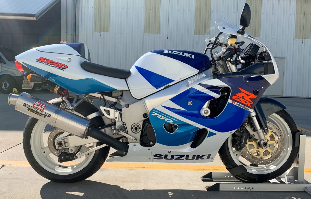 1998 Suzuki GSX-R750 SRAD – Iconic Motorbike Auctions