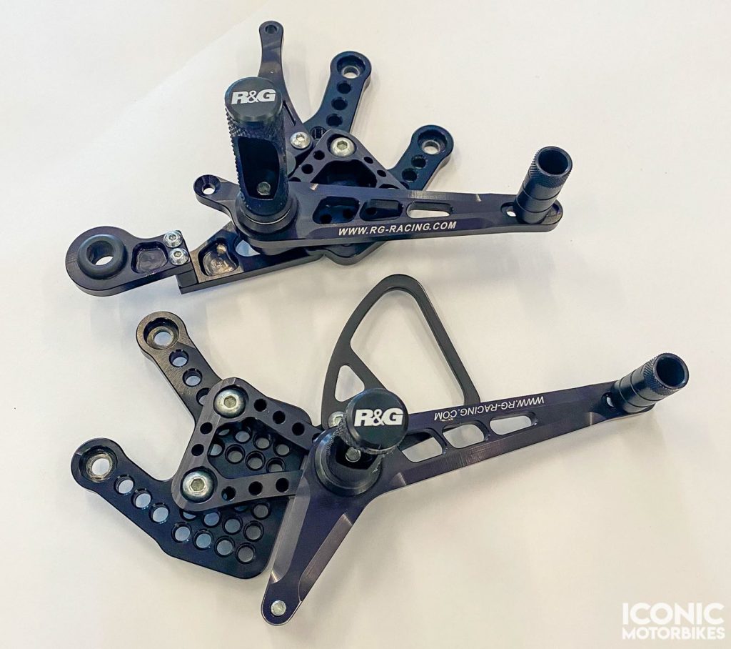 BMW S1000RR/HP4/S1000R R&G Rear Sets – Iconic Motorbike Auctions