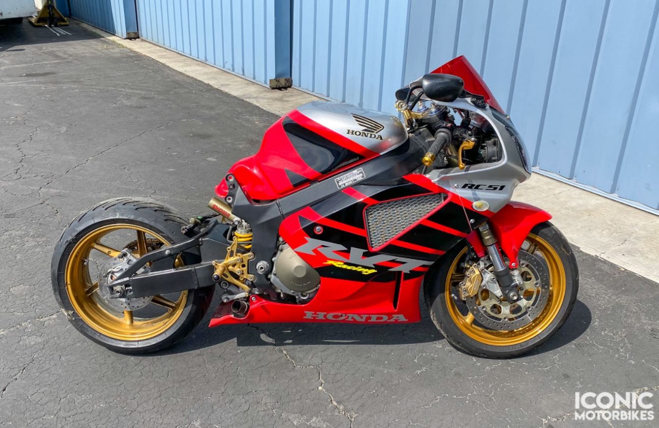 No Reserve – 2001 Honda RC51 Project – Iconic Motorbike Auctions