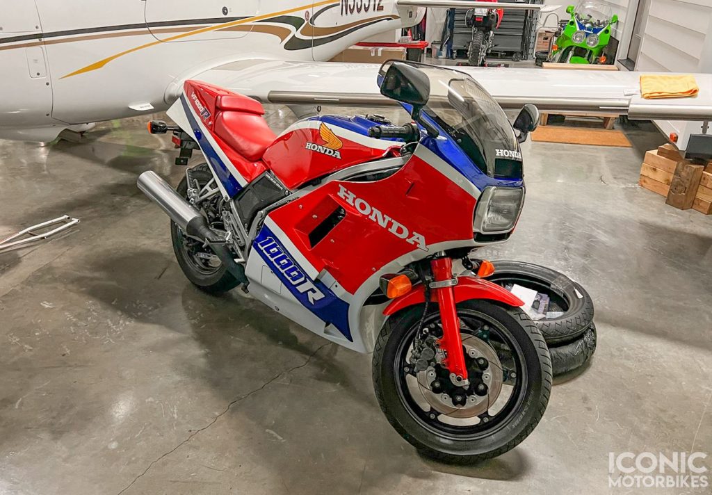 1985 Honda VF1000R With 906 Miles – Iconic Motorbike Auctions