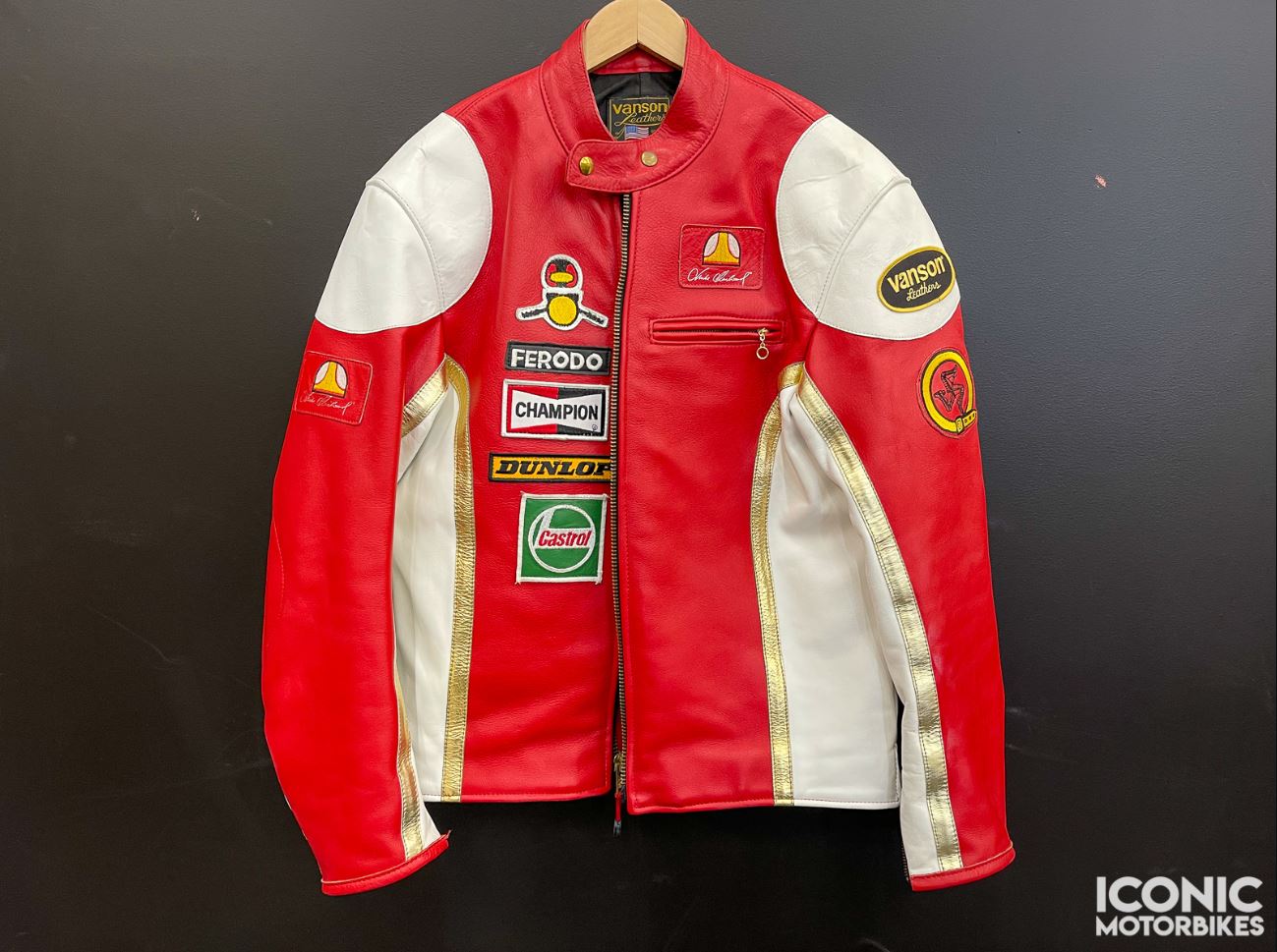 2004 Vanson Mike Hailwood Jacket – Iconic Motorbike Auctions