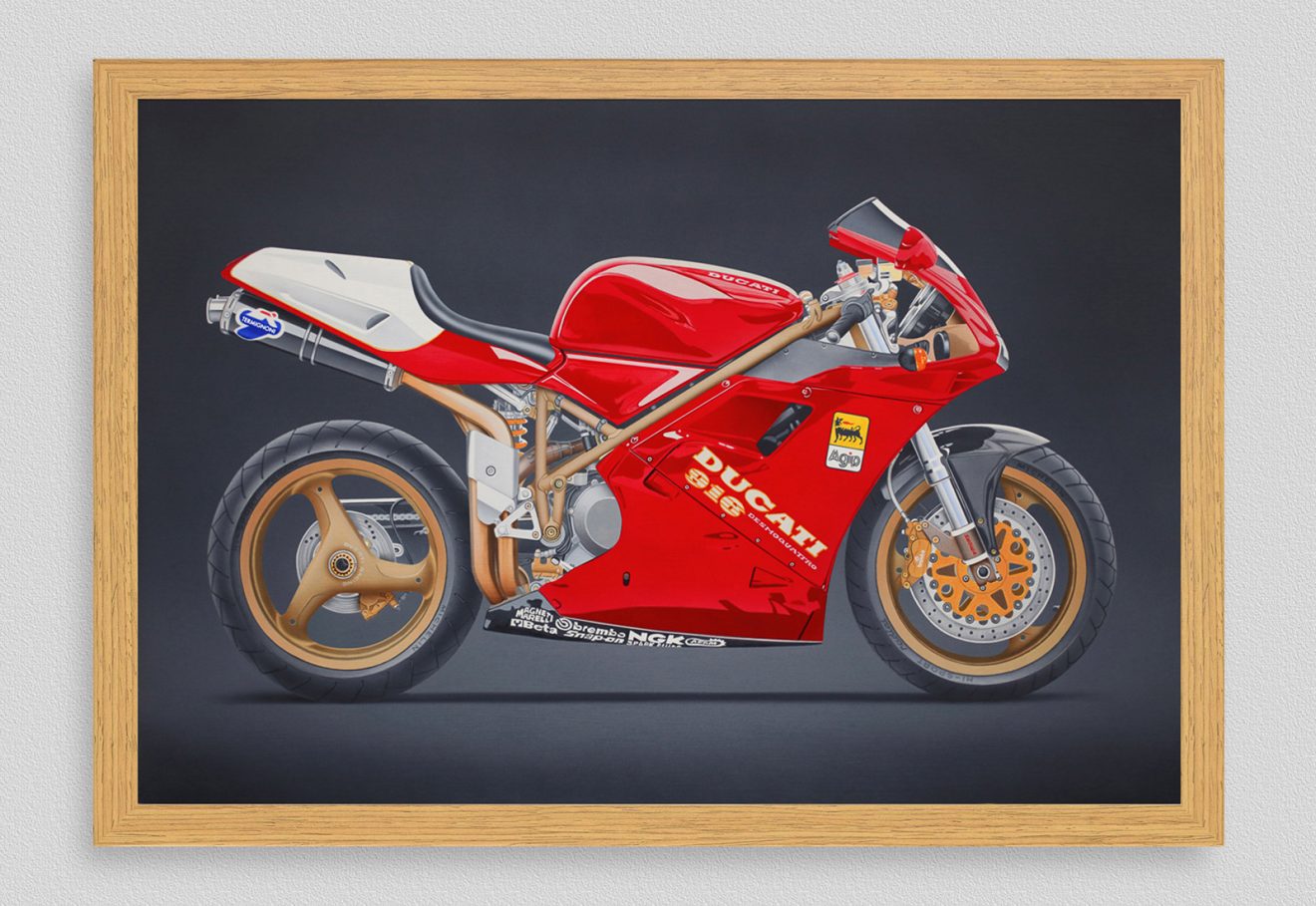Ducati 916 Original Painting – Iconic Motorbike Auctions