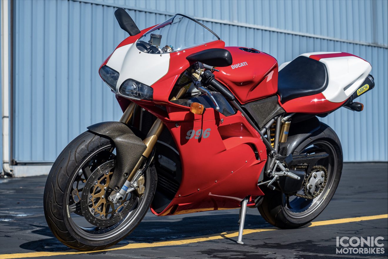 No Reserve – 2000 Ducati 996 SPS #1496 – Iconic Motorbike Auctions