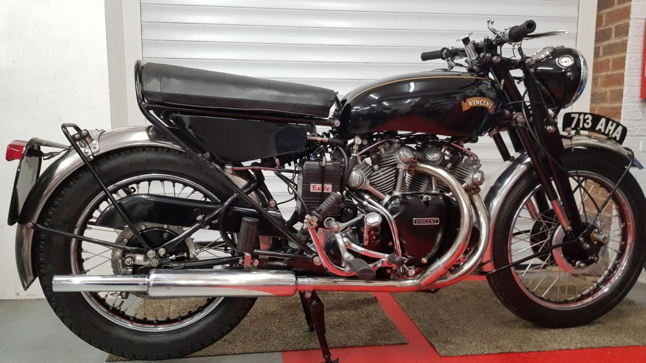 1955 Vincent Black Shadow Series D – Iconic Motorbike Auctions