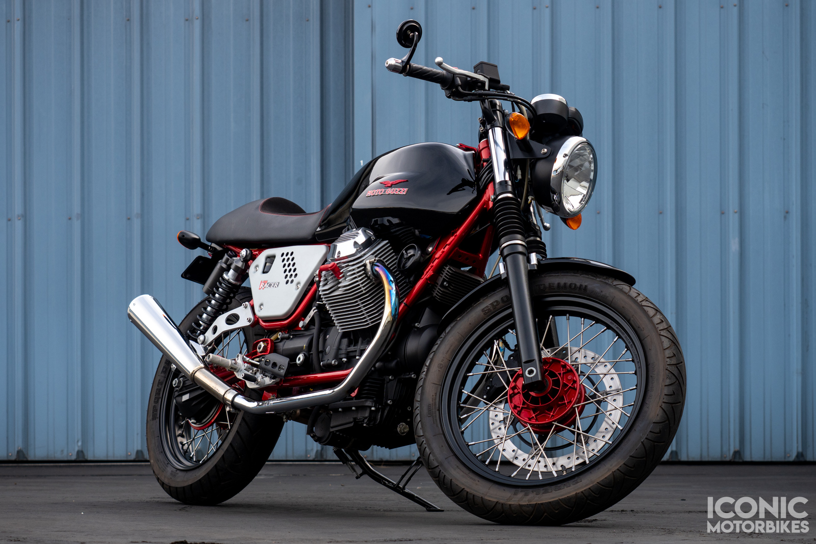 2011 Moto Guzzi V7 Racer with 389 Miles – Iconic Motorbike Auctions