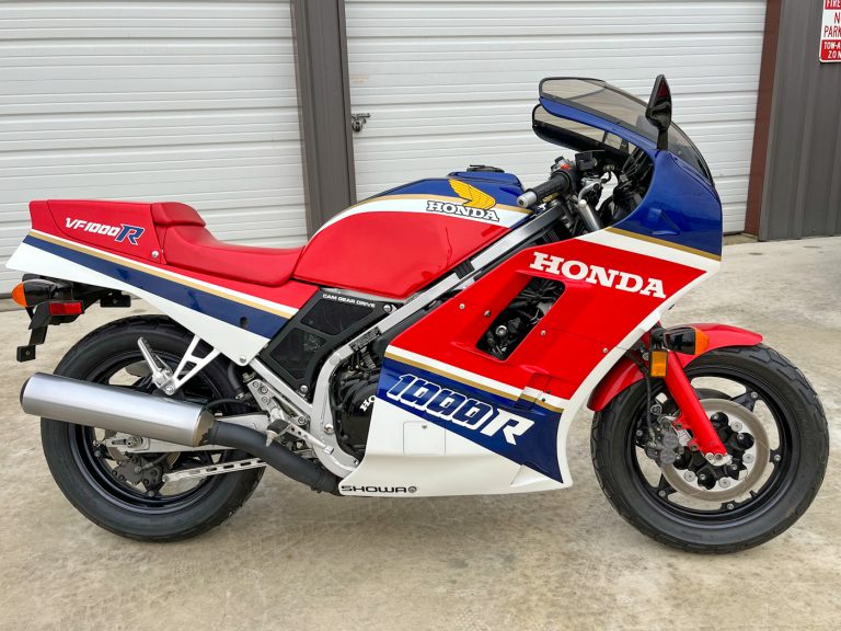 1986 Honda VF1000R With 1,290 Miles – Iconic Motorbike Auctions