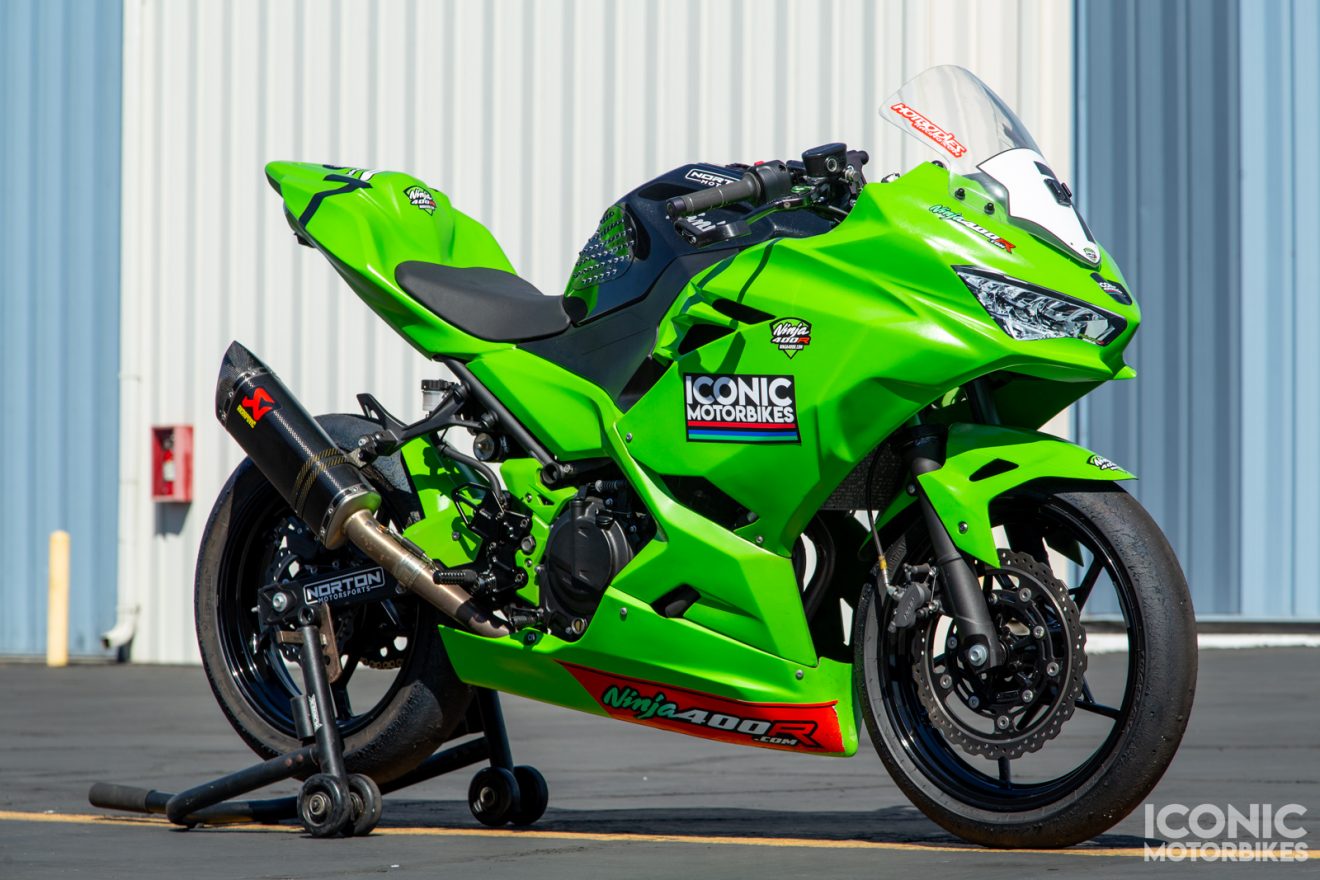 2019 Kawasaki Ninja 400 Track Bike – Iconic Motorbike Auctions