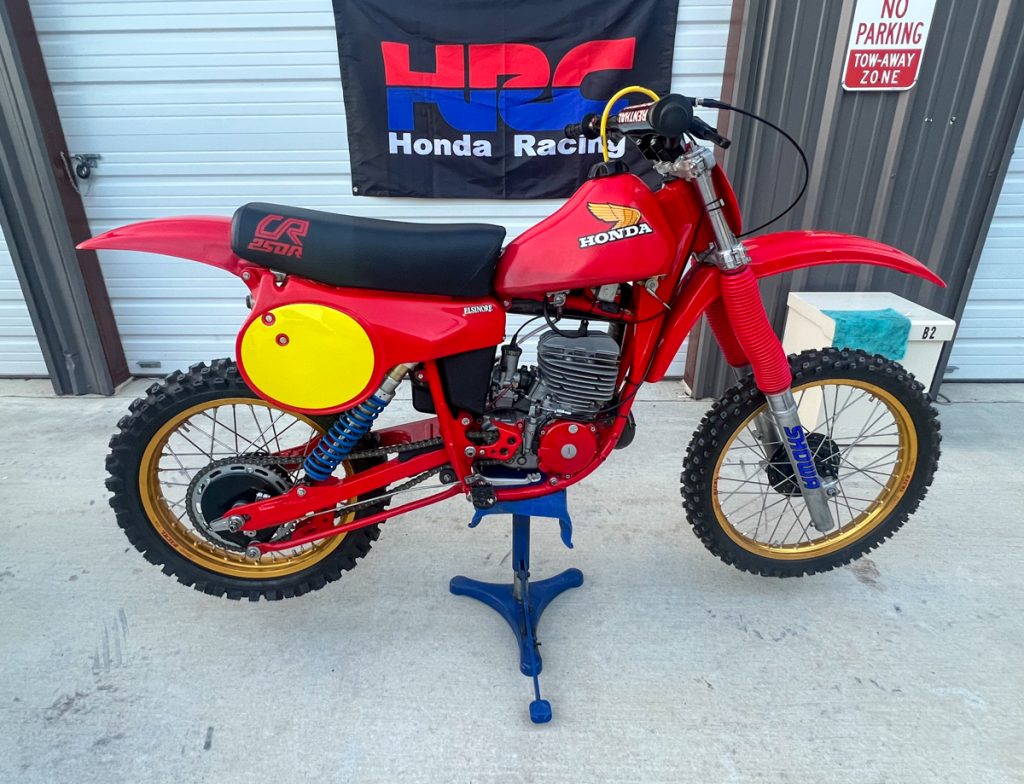 1980 Honda CR250R Elsinore – Iconic Motorbike Auctions