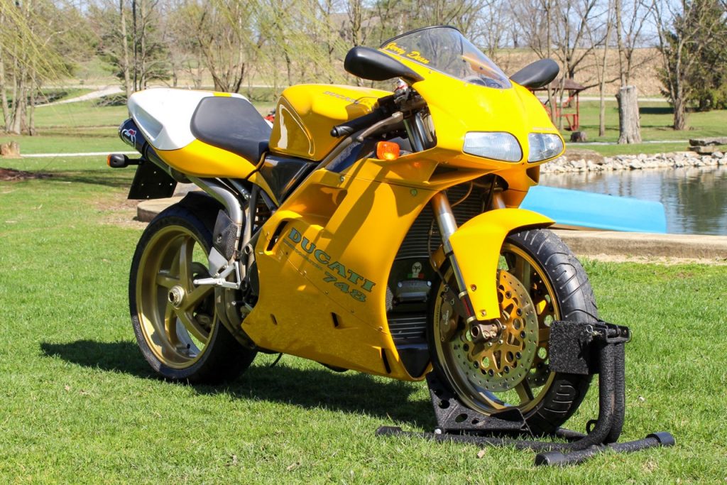 1995 Ducati 748 SP with Five Miles