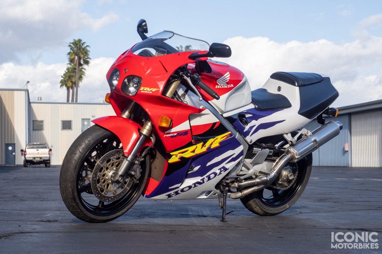 1996 Honda RVF400 NC35 with 823 Miles – Iconic Motorbike Auctions