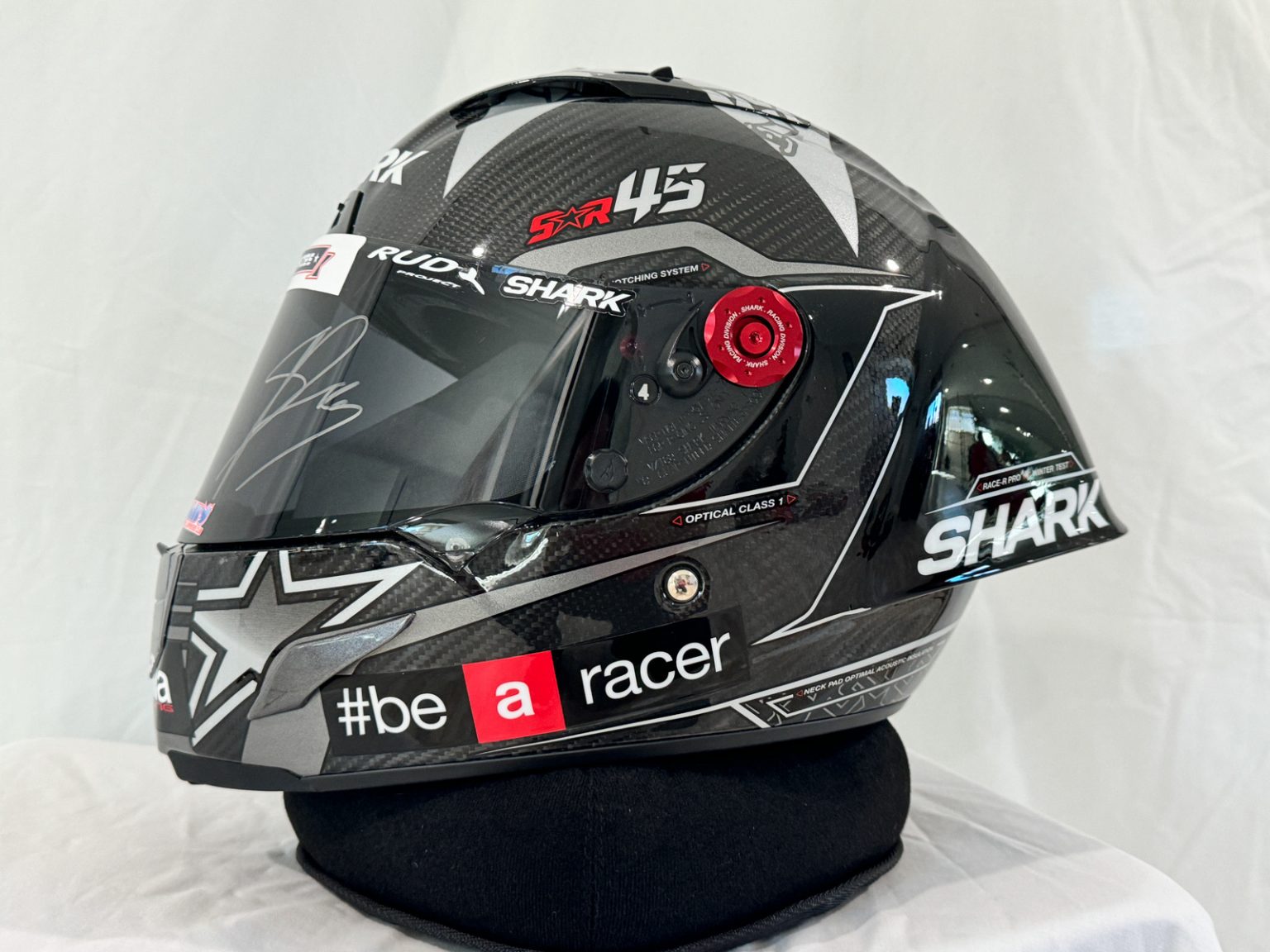 Scott Redding’s Shark Race R ProGP Aprilia Winter Test Helmet – Iconic ...
