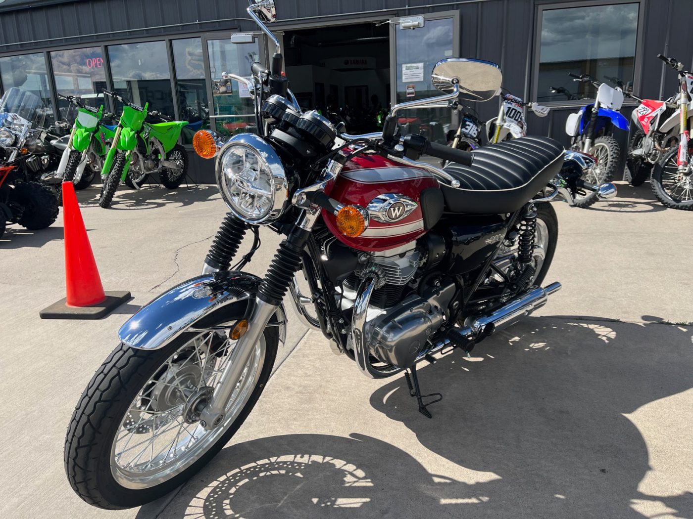 2022 Kawasaki W800 with 512 Miles