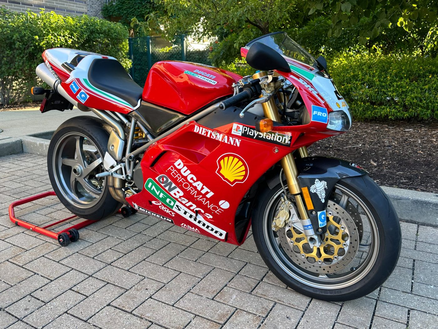 2001 Ducati 996S USA with 873 Miles