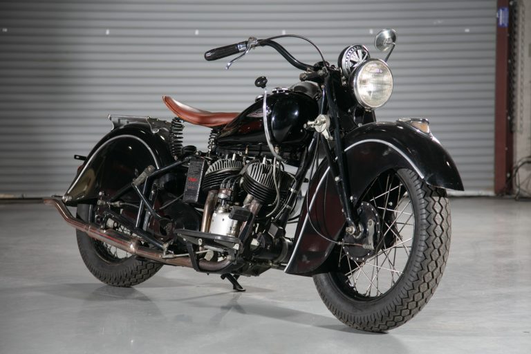 No Reserve – 1940 Indian Sport Scout – Iconic Motorbike Auctions