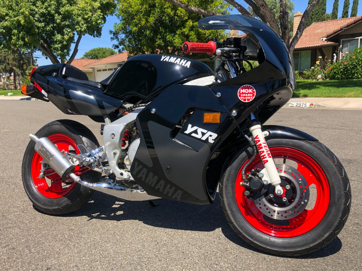1987 Yamaha YSR50 with Water-Cooled YZ80 Engine – Iconic Motorbike Auctions