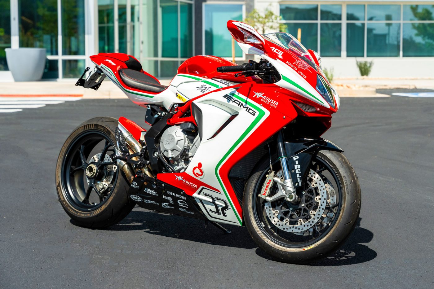 2016 MV Agusta F3 800 RC AMG Edition with 120 Miles