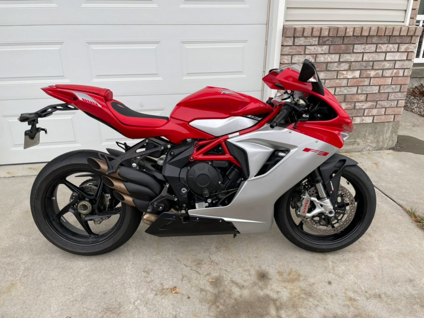 2020 MV Agusta F3 800 with 1,263 Miles