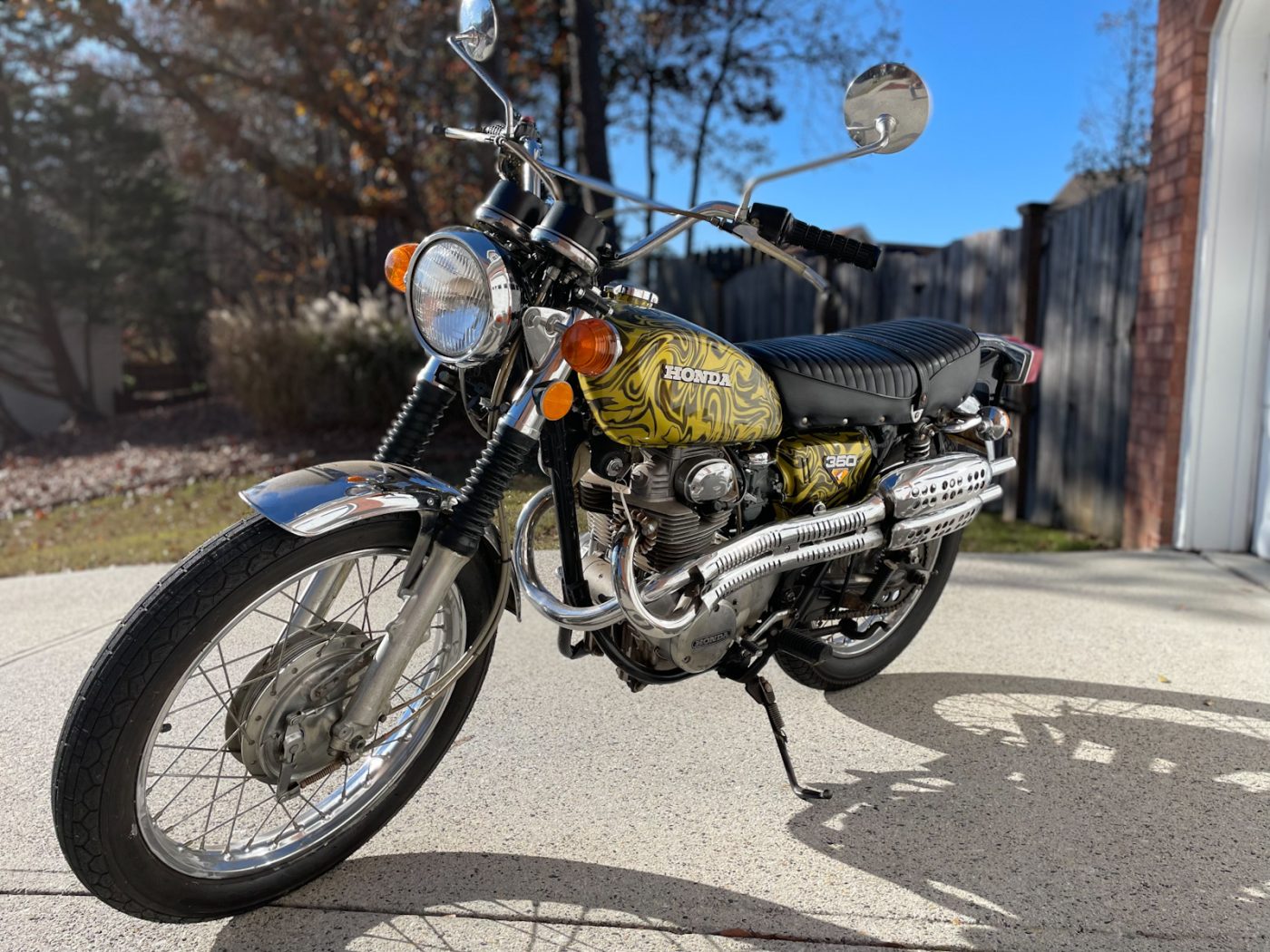 1972 Honda CL350 Scrambler