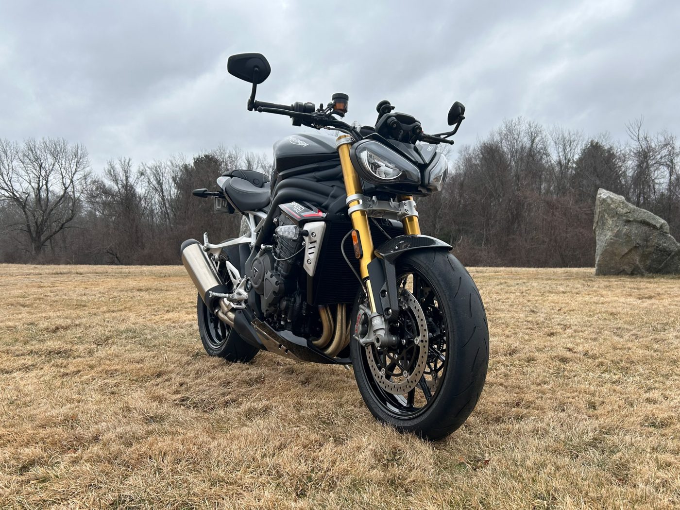 2022 Triumph Speed Triple RS with 1,478 Miles