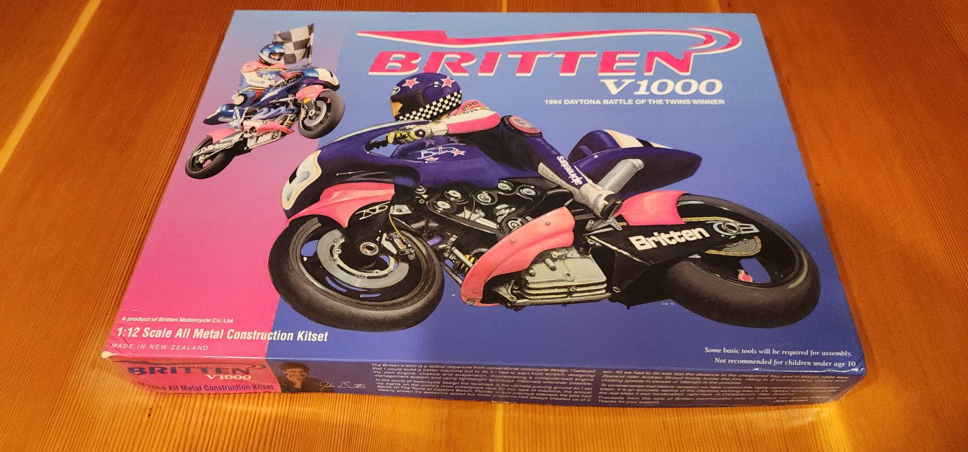 Britten V1000 1:12 Die Cast Model