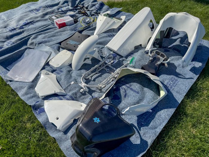 2017 Yamaha R1/R1M Race Track Parts Lot