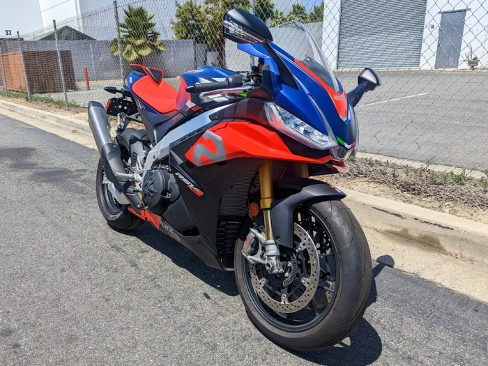 2021 Aprilia RSV4 1100 Factory with 7 Miles