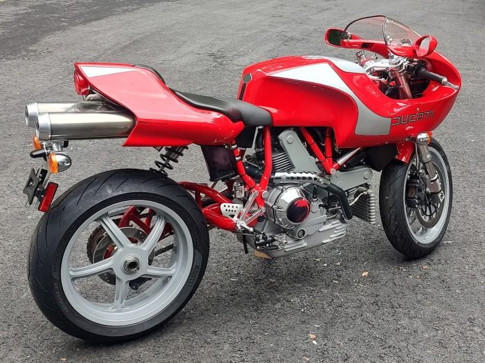 2002 Ducati MH900e With 90 Miles