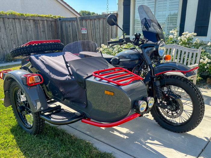 2023 Ural Red Sparrow with Sidecar