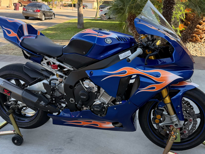 2015 Yamaha R1M Track Bike