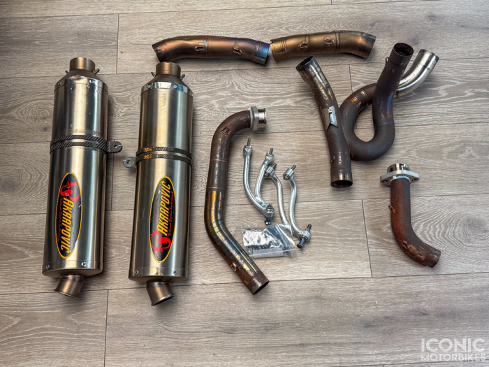 No Reserve - Akrapovic Full Stainless/Titanium Exhaust for Honda RC51 SP1 & SP2