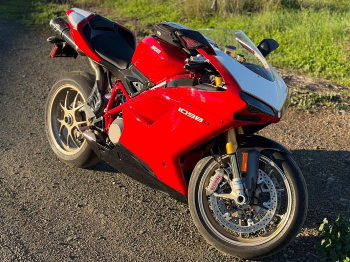 2008 Ducati 1098R #196/450 With 889 Miles