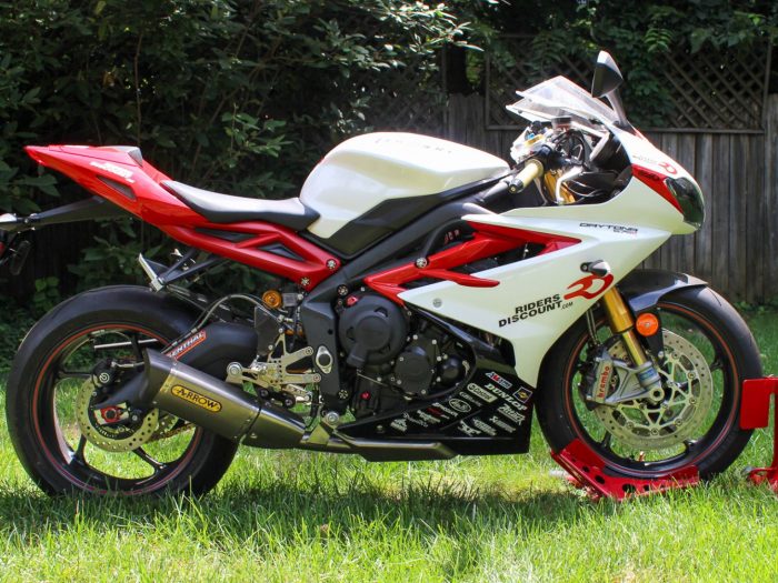 2014 Triumph Daytona 675R Eslick Edition With Zero Miles