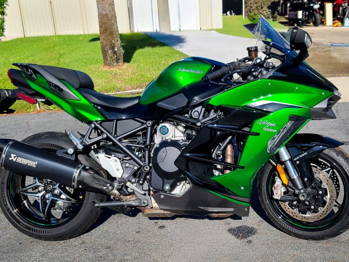 2021 Kawasaki H2 SX SE+ With 323 Miles