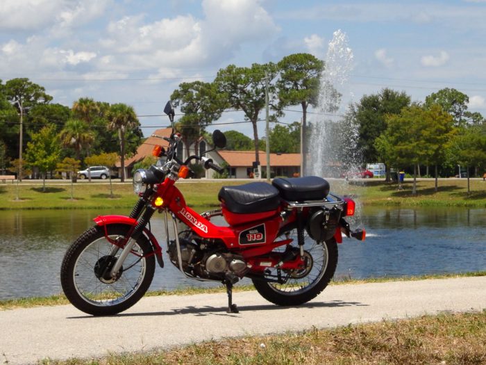 1986 Honda CT110 With 509 Miles