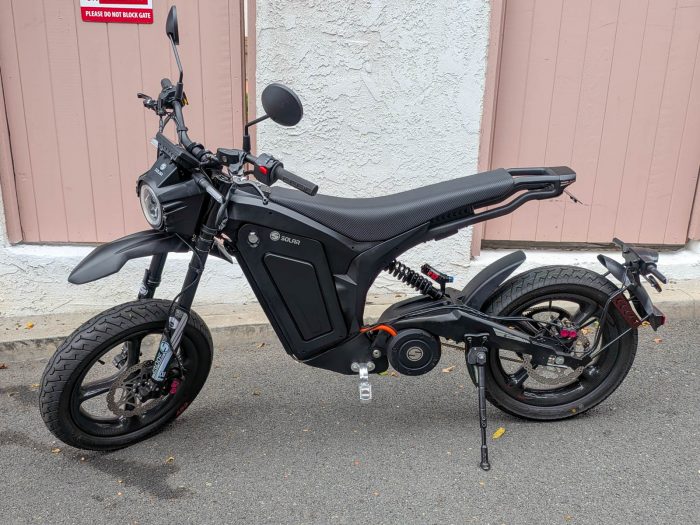 2023 Solar E-Clipse 2.0 with 15 miles.