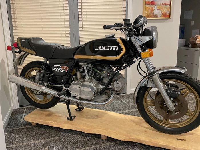 1980 Ducati Darmah 900 SD with Three Miles