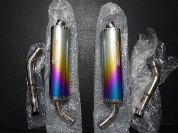 Moriwaki ZERO NOS Titanium High Mount Slip-On Exhaust for 2002-2006 Honda RC51 SP2