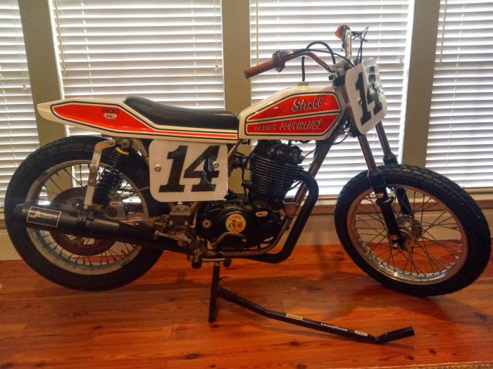 1977 Shell Racing Yamaha TT500 Raced By Eddie Lawson and Wayne Rainey