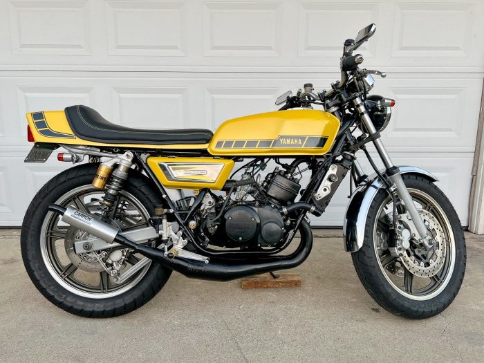 1973 Yamaha RD350 with RD350LC Engine