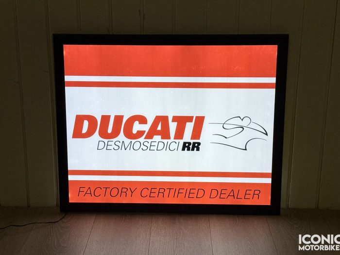 Ducati Desmosedici Dealer Sign
