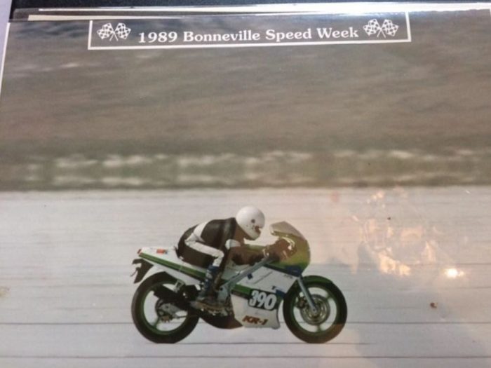 1989 Kawasaki KR-1 Land Speed Record Holder