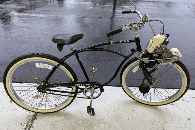 1981 Schwinn Spitfire With Bike Bug Motor – Iconic Motorbike Auctions