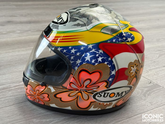 No Reserve - Suomy Gun Wind Helmet Signed by Ben Bostrom