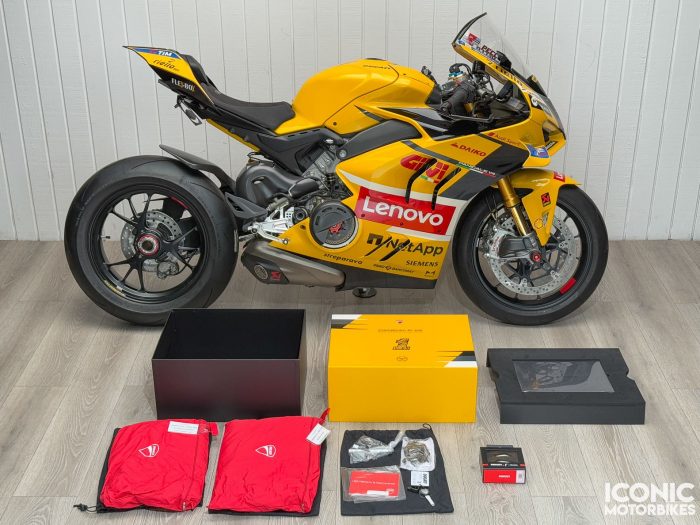2024 Ducati Panigale V4 Bagnaia 2023 World Champion Replica #203 With Two Miles
